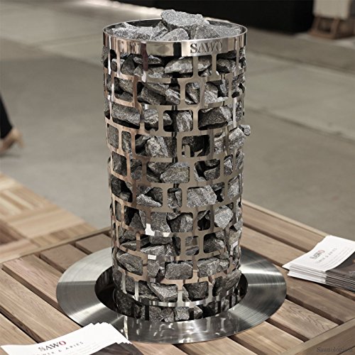 Piedras finlandesas para sauna (20 kg, para horno de sauna eléctrico, grupo pequeño, 5-10 cm, alta durabilidad, vapor suave)