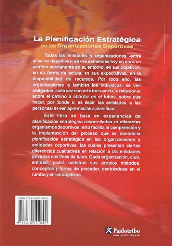 Planificación estratégivca en las organizaciones deportivas. La (Deportes)