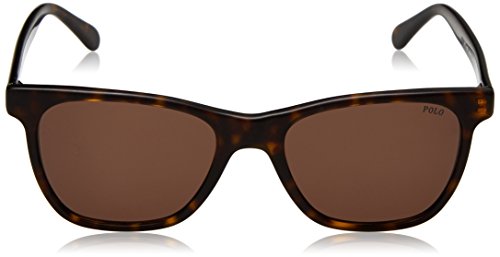 Polo Ralph Lauren 0PH4128, Gafas de Sol para Hombre, Marrón (Vintage Dark Havana), 54