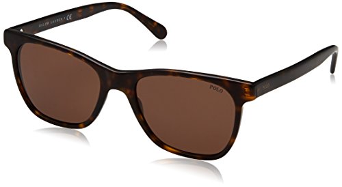 Polo Ralph Lauren 0PH4128, Gafas de Sol para Hombre, Marrón (Vintage Dark Havana), 54