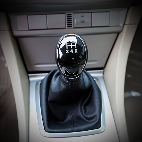 Pomo de Palanca de Cambios de Coche Pomo de Cambiador de 5 Velocidades para Ford Focus 2008 2010 2011 2012 2013 Fiesta MK7 C-max Galaxy Kuga Transit