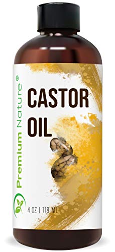 Premium naturaleza aceite de ricino, Natural Carrier aceite 4 oz, estimula el crecimiento del cabello, pelo de condiciones, cura Inflamadas piel, nutre y hidrata la piel, se desvanece Manchas 4 oz