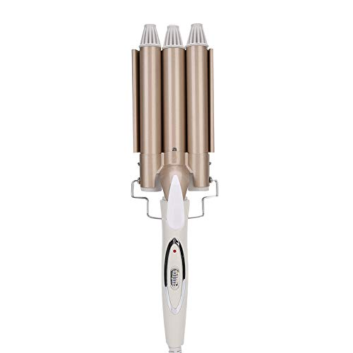 Professional Electric Hair Curler Curling Iron Hairdressing Styling Tool 22mm Champagne(110-240