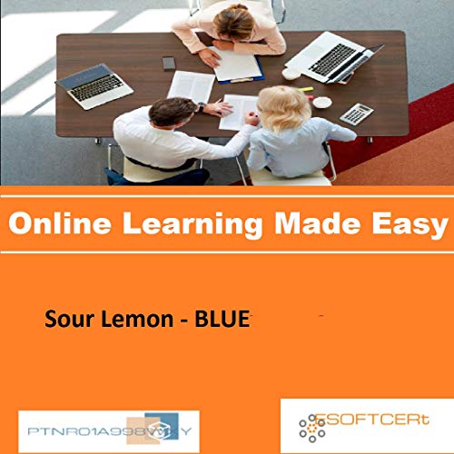 PTNR01A998WXY Sour Lemon - BLUE Online Certification Video Learning Made Easy