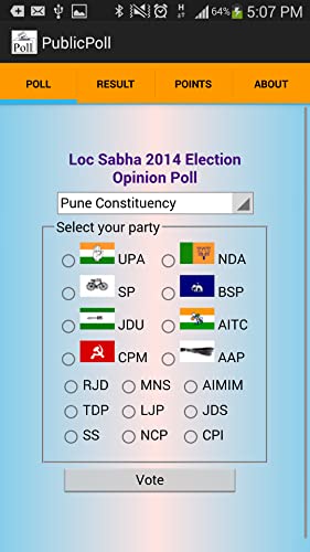 PublicPoll (Exit Poll, Public Poll, Openion Poll)