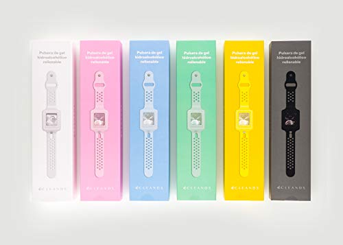 Pulsera de gel hidroalcohólico recargable