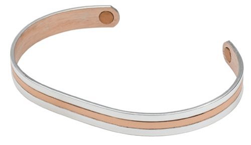Pulsera magnética Sabona Classic Horizon Duet - Para mujeres y hombres - Analgésico para la artritis