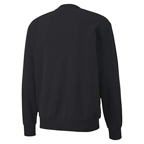PUMA Rebel Bold Crew TR Sudadera, Hombre, Black, XL