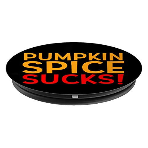 Pumpkin Spice Sucks Funny 2020 Holiday Card Family Gag Gift PopSockets Agarre y Soporte para Teléfonos y Tabletas