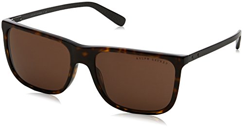 Ralph Lauren 0Rl8157 Gafas de sol, Dark Havana, 58 para Hombre