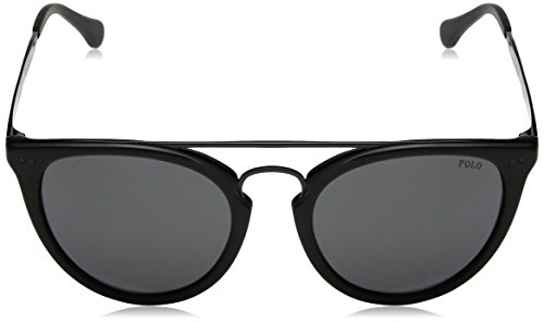 Ralph Lauren POLO 0PH4121 Gafas de sol, Black Vintage Finishing, 51 para Hombre