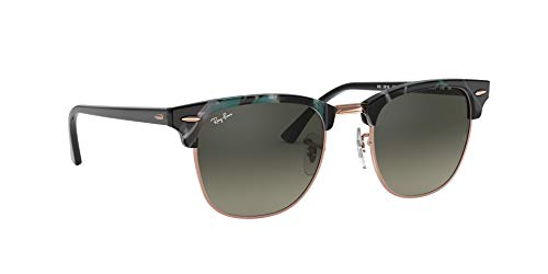 Ray-Ban 0RB3016 Gafas de sol, Spotted Grey/Green, 49 para Hombre