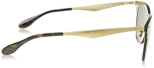 Ray-Ban 0RB3576N Gafas de sol, Brushed Gold, 40 Unisex