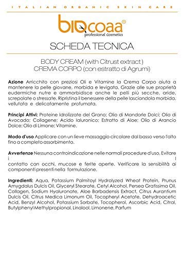 reestructuración crema corporal - también nutre y suaviza la piel seca - producto natural dermatológicamente probado - fabricado en Italia - 200 ml - 15,90 en lugar de ' 25,90 black friday