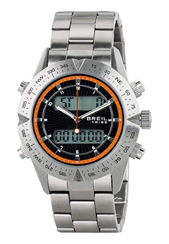 Reloj BREIL por Hombre Digital Way con Correa de Acero, Movimiento Doble Tiempo Cuarzo