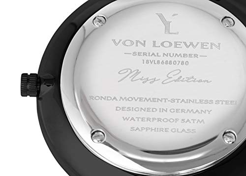 Reloj de Pulsera de Acero Inoxidable Miss TARSIS (Mujer), de la Marca Loewen