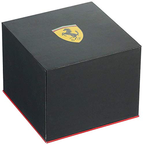 Reloj Scuderia Ferrari para Hombre 0830389, Negro (Plateado/Negro)