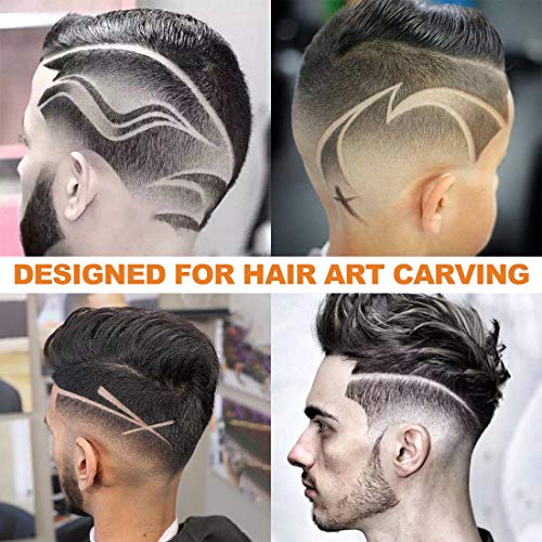 RENPHO Cortapelos Profesional, Cortadoras de Pelo sin Cables Kit Pantalla LED de Cortador Recargable con y Cuchilla T Recortador de Barba Cuchillas de Cerámica para de Hombres y Niños