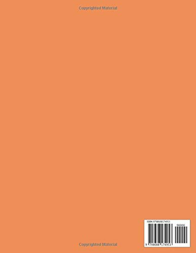 Reseller Inventory Log: Orange Floral Theme. Track Daily Inventory for Small Business Help Organize Inventory To Resell Online.