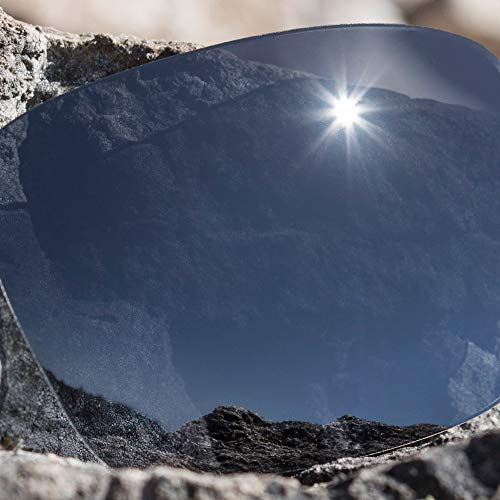 Revant Lentes de Repuesto Oakley Holbrook, No Polarizados, Negro Cromado MirrorShield