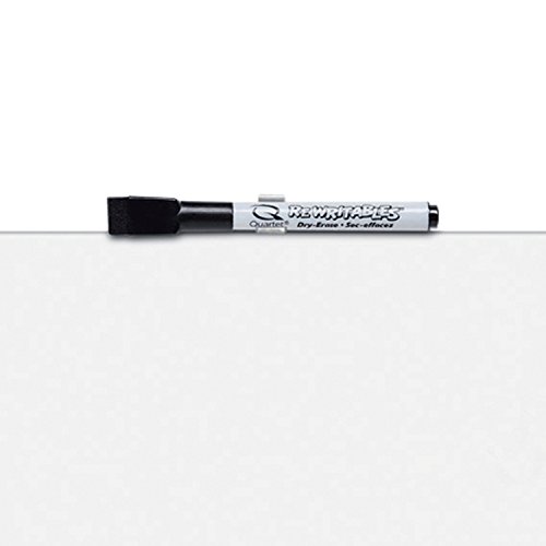 Rexel Pizarra magnética individual, 360x360mm, Diseño cuadrado, Blanco, 1903802