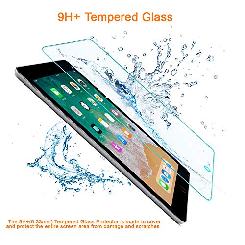REY 2X Protector de Pantalla para Acer ICONIA One 10 B3-A40 10.1", Cristal Vidrio Templado Premium, Táblet