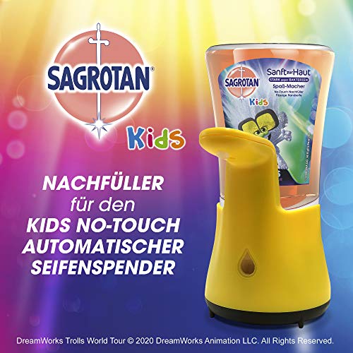 Sagrotan No-Touch - Jabón para niños, Naranja Coral