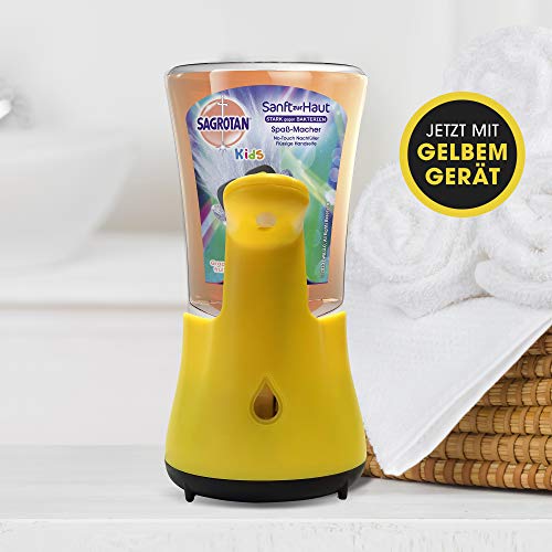 Sagrotan No-Touch - Jabón para niños, Naranja Coral