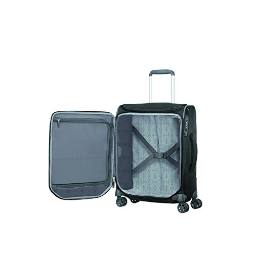 Samsonite Spark SNG - Spinner S Equipaje de Mano con Bolsillo Superior, 55 cm, 43 L, Negro (Black)