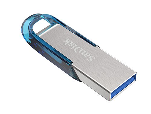 SanDisk Ultra Flair Memoria Flash USB 3.0 de 32 GB con hasta 150 MB/s de Velocidad de Lectura, Color Azul