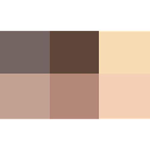 Sante Natural – Eyeshadow Palette sombra palé, 6 colores, Bio Extracto de, natural de maquillaje (6 g)