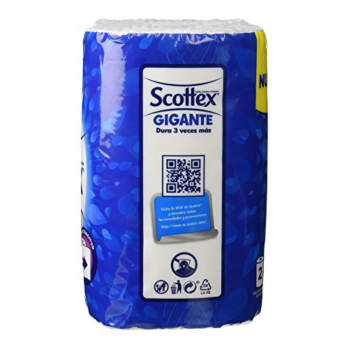 Scottex - Papel de cocina gigante, 2 rollos