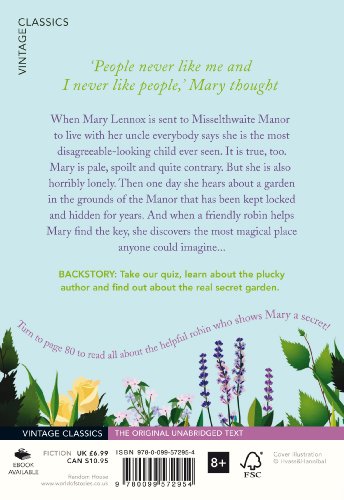 SECRET GARDEN,THE (Vintage Childrens Classics)