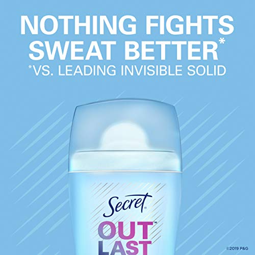 Secret Outlast Completely Clean Scent Women's Invisible Solid Antiperspirant & Deodorant 2.6 Oz by Secret