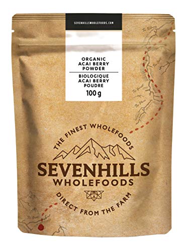 Sevenhills Wholefoods Baya De Açaí En Polvo Orgánico 100g