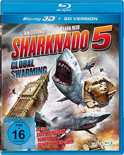 Sharknado 5 - Global Swarming (Uncut Fassung) [Alemania] [Blu-ray]