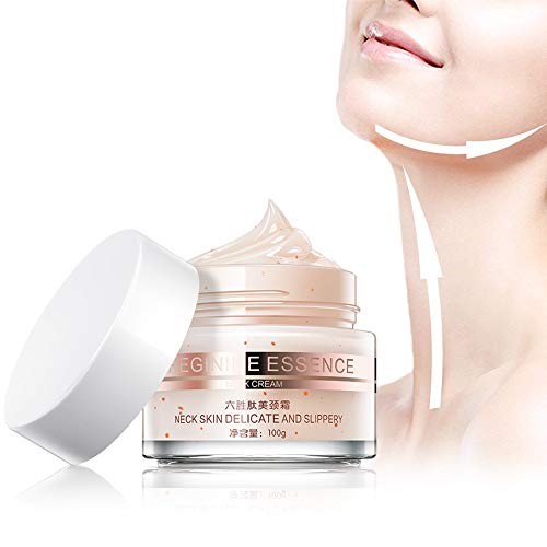 Sonew Crema para el Cuello flacidez y contracción Arrugas antienvejecimiento Lifting del Cuello Reafirmante Esencia de Gel para el Cuidado de la Piel