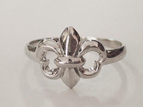 Sovats Anillo Mujer Flor de Lis, Tamaño 50
