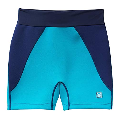 Splash About Jammers Jammers Unisex, Unisex Adulto, Jammers, SJAANJXS, Azul y Verde, X Small (Waist 56-68 cm)