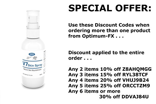 Spray Para La Piel Nutritivo y Natural V7 Tratamiento Para el Eccema Psoriasis Dermatitis y Piel Seca Hecho Con Ingredientes Naturales y Orgánicos 100 ml ¡Combate Ahora La Picazón!