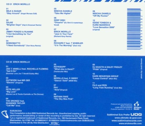 Subliminal Sessions 10-,Morill