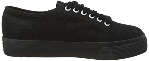 Superga 2730-cotu, Zapatillas de Gimnasia para Mujer, Negro (Full Black 996), 41.5 EU