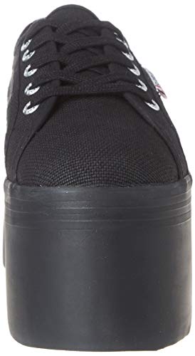 Superga 2802-cotw, Zapatillas de Gimnasia para Mujer, Negro (Full Black 996), 38 EU
