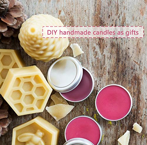 Tarros de Aluminio Vacío, Frasco de Aluminio Plateado, 24 Piezas Frasco para Cosméticos con 3 cucharas de Hierro y Adhesivos, Frasco de Crema Viaje, Bálsamos Labial, Cosméticos, Velas, Loción (Plata)