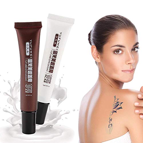 Tatuaje Corrector, Profesional Impermeable, Cicatriz, Corrector, Escondite, Marcas de nacimiento, Maquillaje, Cubrir, Piel, Camuflaje, Crema, Crema