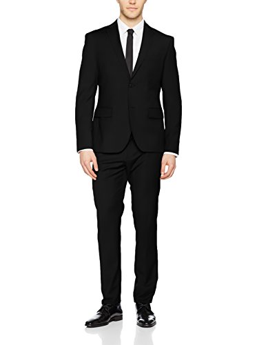 Ted Lapidus Traje Hombre Slim Fit Negro ES 42 (IT 48)