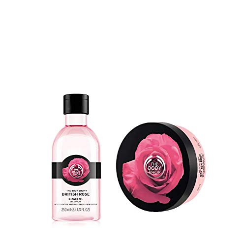 The Body Shop Le Body Shop British Rose Gel de ducha 250 ml + Le Body Shop British Rose Mascarilla Corporal 200 ml British Rose Shower Gel 250 ml British Rose Body Butter 200 ml