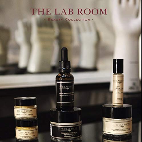 The Lab Room Sunset Beach Oil 100ml Cuidado de la piel después del sol - Cosméticos botánicos para el cabello y el cuerpo - Prolongar el bronceado hidratando profundamente la piel - Caléndula y coco.