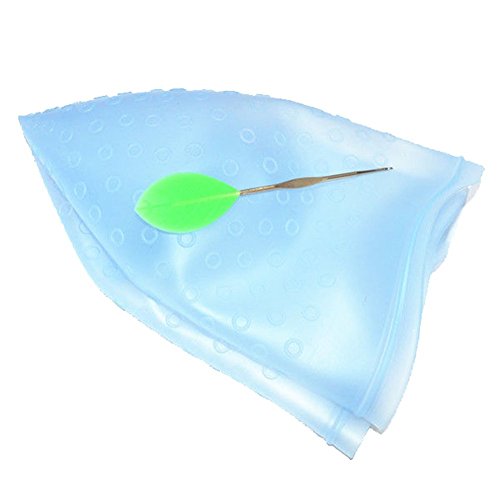 TININNA Peluquería Productos Profesionales,Kit de Long Hair Salon Diversos Colores Aplicaciones y Herramientas de Silicona Plástico Blando para Estilistas, Sombrero para Teñido de Cabello(con Croché)