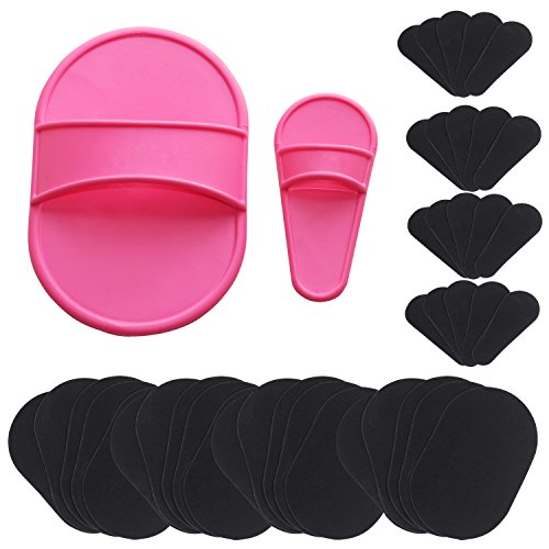 TRIXES Exfoliante Depilación 40 Almohadilla Prendieron Para Piel Piernas Brazo Cara Depilación de Labio Superior - Depil Pads/Almohadillas Depilatorias